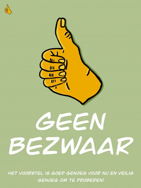 geen bezwaar